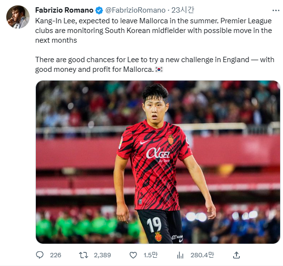 파브리지오 로마노 트위터 placeholder